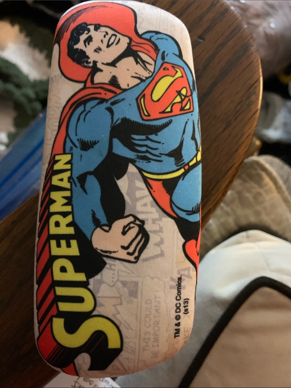 DC Comics Superman Hard Eyeglass Case in Red, Blue & Yellow